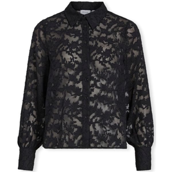 Vila Vila  Topovi i bluze Noos Flema New Shirt L/S - Black  Vila