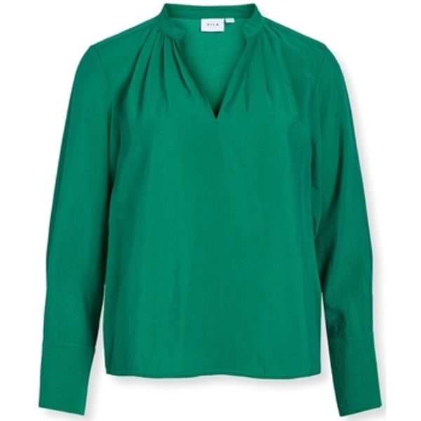 Vila Vila  Topovi i bluze Top Milla L/S - Ultramarine Green  Vila