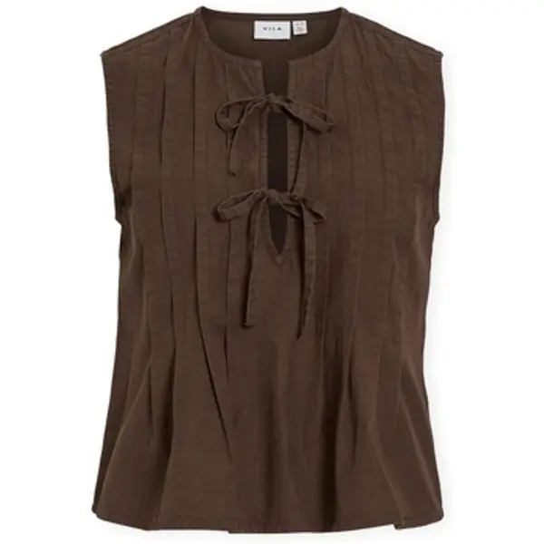 Vila Vila  Topovi i bluze Top Tevira - Slate Black  Vila