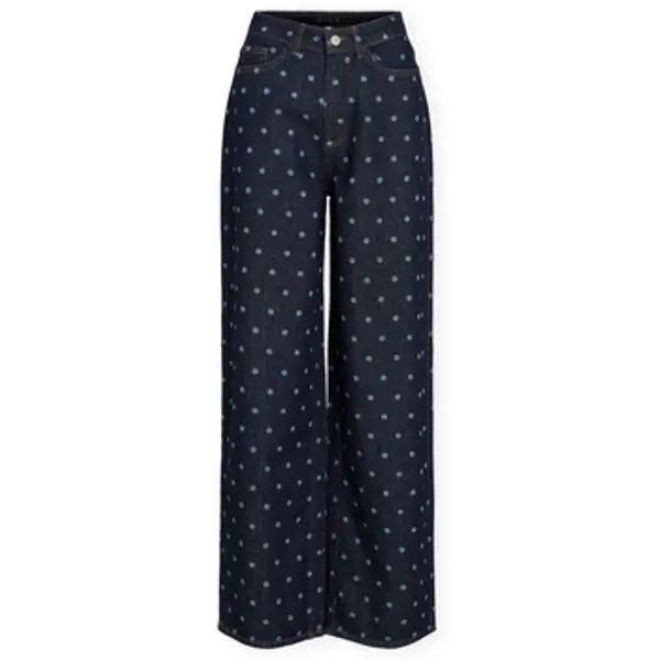 Vila Vila  Traperice ravnog kroja Freya Pal Jeans - Dark Blue Denim  Vila