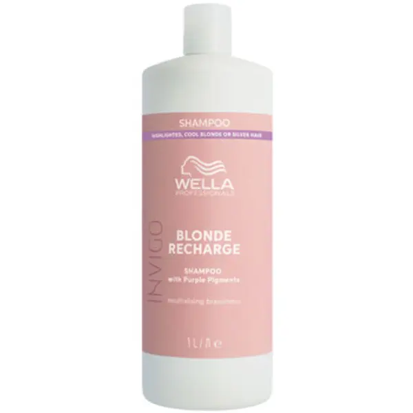 Wella Wella  Šamponi Invigo Blonde Recharge Shampoo - Blonde Hair 1000 ml  Wella