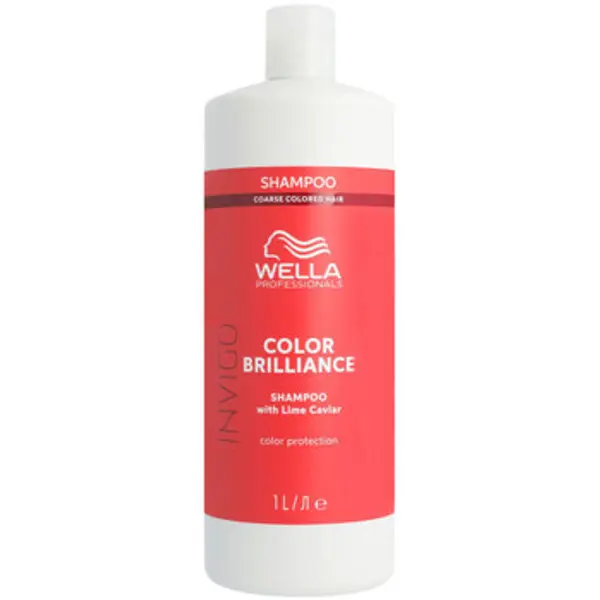 Wella Wella  Šamponi Invigo Color Brilliance Thick Hair Shampoo 1000 ml  Wella