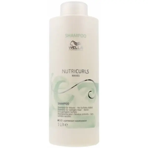 Wella Wella  Šamponi Nutricurls Waves Shampoo for Wavy Hair - 1000 ml  Wella