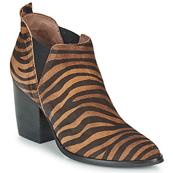 Wonders Wonders  Gležnjače M4102-ZEBRATO-CUERO  Wonders