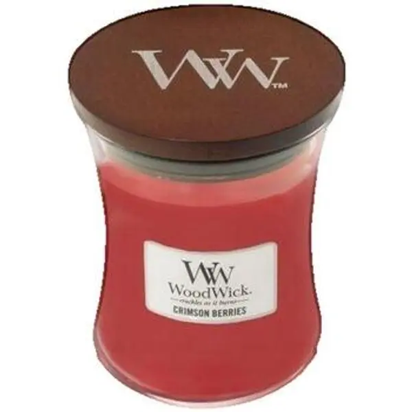Woodwick Woodwick  Svijeće i raspršivači mirisa Bougie parfumée  Crimson Berries Rouge  Woodwick