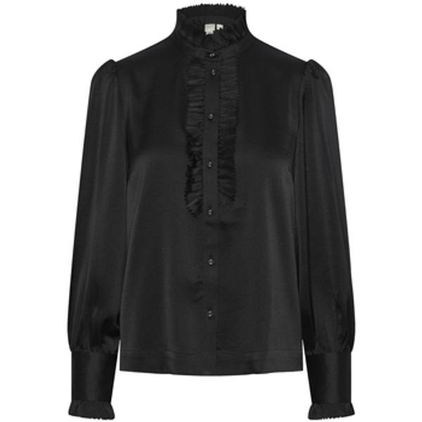 Y.a.s Y.a.s  Topovi i bluze YAS Frilla Shirt L/S - Black  Y.a.s
