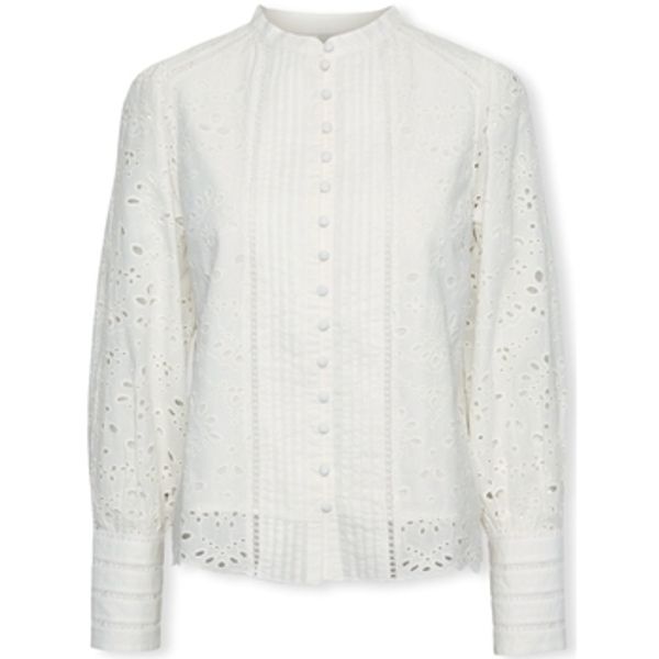 Y.a.s Y.a.s  Topovi i bluze YAS Noos Alessia Shirt L/S - Star White  Y.a.s