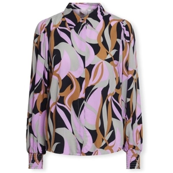 Y.a.s Y.a.s  Topovi i bluze YAS Noos Alira Shirt L/S - Abbey Stone  Y.a.s