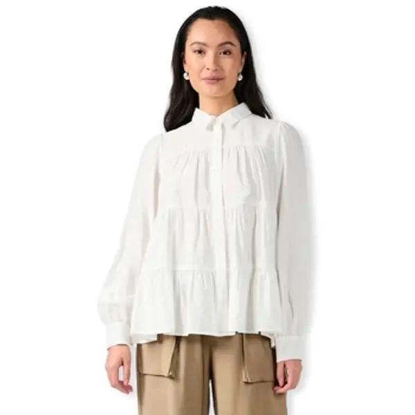 Y.A.S Y.a.s  Topovi i bluze YAS Noos Pala Shirt - White  Y.a.s