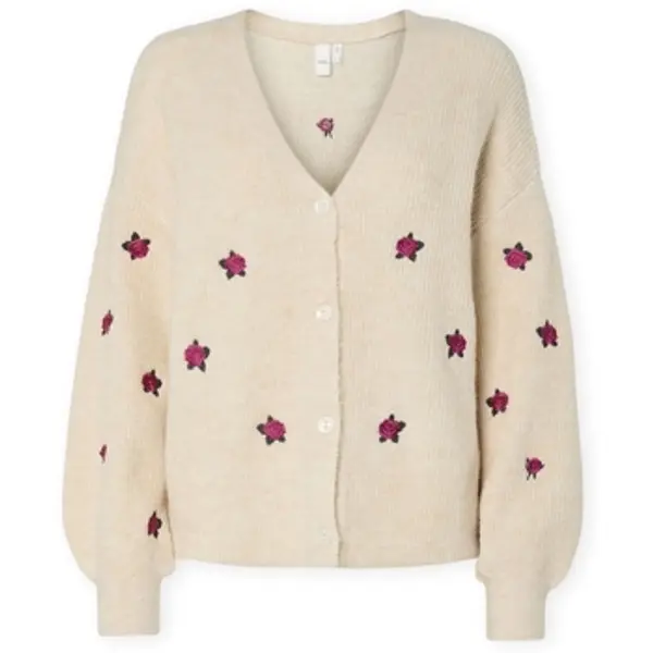 Y.A.S Y.a.s  Veste i kardigani YAS Noos Fleur Cardigan - Birch/Bouquet  Y.a.s
