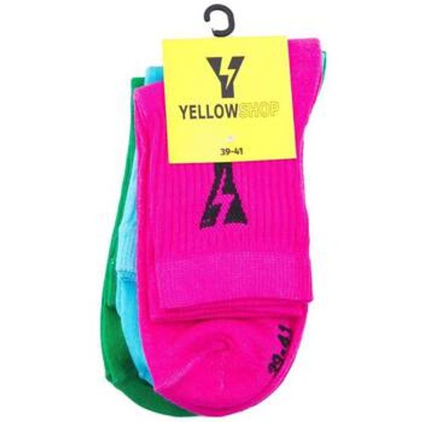 Yellow Yellow  Čarape PACK DE 3 THUNDER SOCKS  Yellow