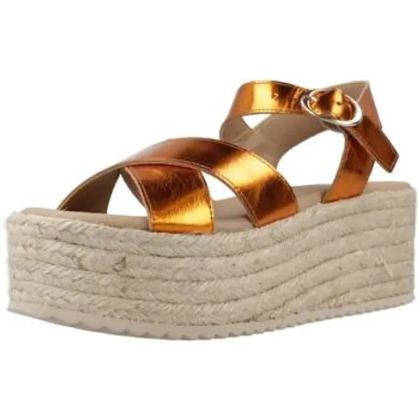 Yellow Yellow  Espadrile Sandalias Mujer Modèle Monica  Yellow