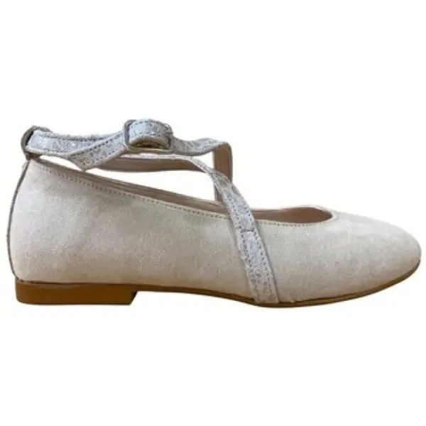 Yowas Yowas  Balerinke i Mary Jane cipele 25517 COMUNION Beige  Yowas