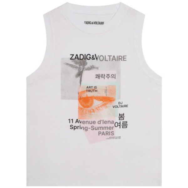 Zadig & Voltaire Zadig & Voltaire  Majice s naramenicama i majice bez rukava X15378-10P-C  Zadig & Voltaire