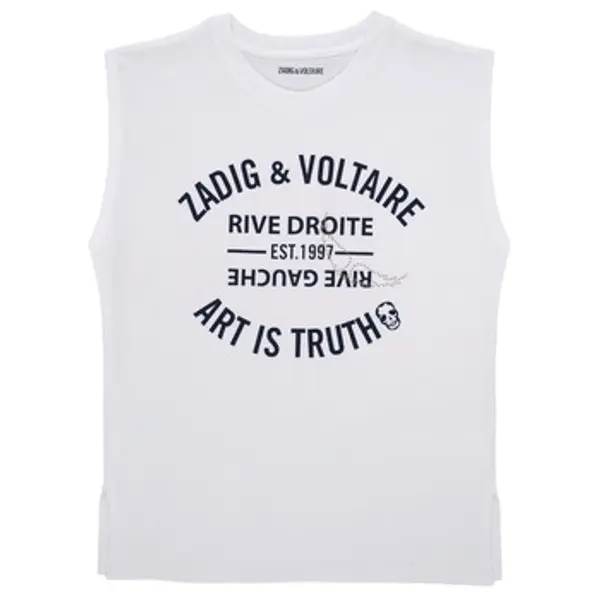 Zadig & Voltaire Zadig & Voltaire  Majice s naramenicama i majice bez rukava X60535  Zadig & Voltaire