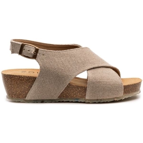 Zouri Zouri  Sandale i polusandale Mermaid Linen - Nature  Zouri