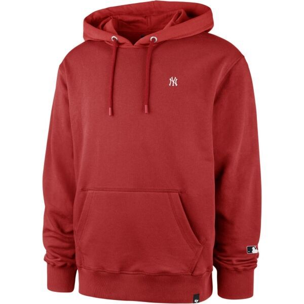 47 47 MLB NEW YORK YANKEES BASE RUNNER LC EMB  BURNSIDE HOOD Muška majica, crvena, veličina