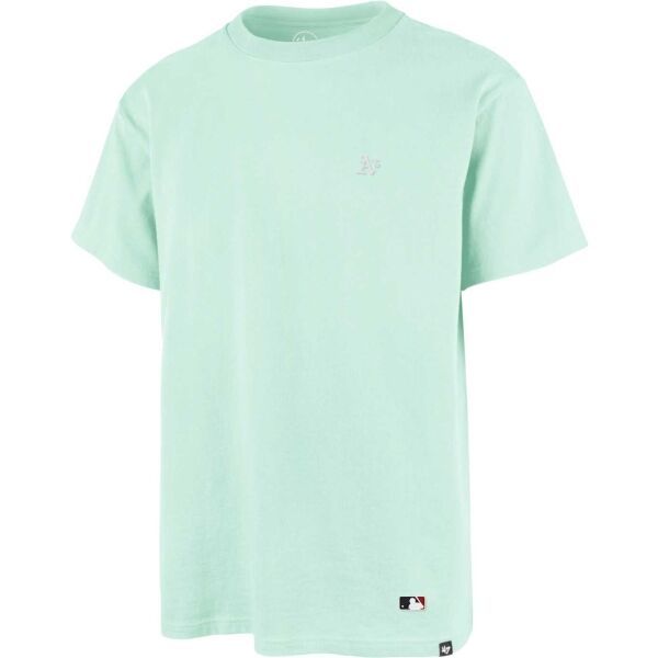 47 47 MLB OAKLAND ATHLETICS BASE RUNNER LC EMB ECHO TEE Klupska majica, svijetlo zelena, veličina