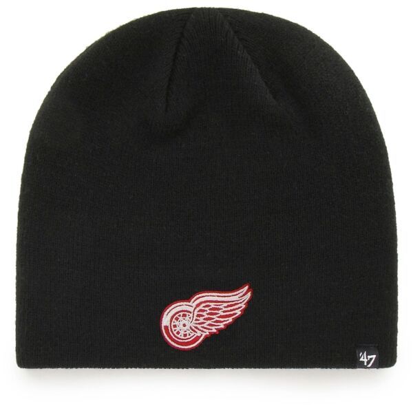47 47 NHL DETROIT RED WINGS BEANIE Klubska zimska kapa, crna, veličina