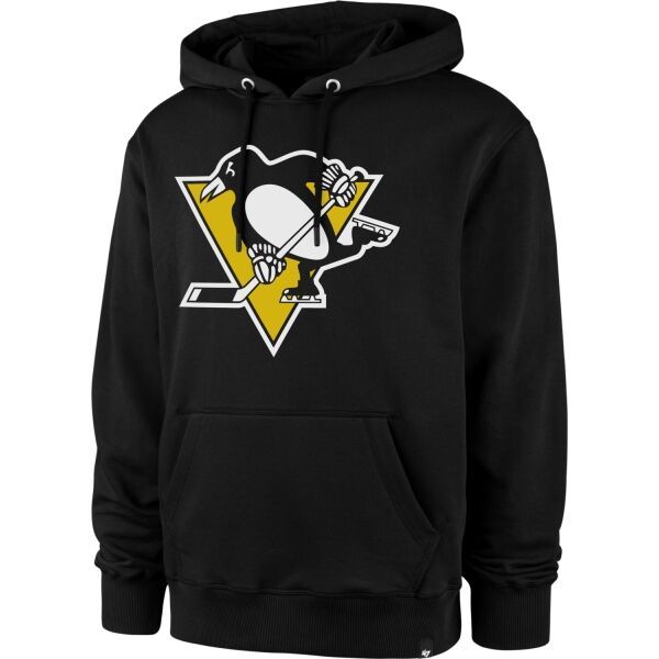 47 47 NHL PITTSBURGH PENGUINS IMPRINT HELIX PULLOVER HOOD Muška trenirka, gornji dio, crna, veličina