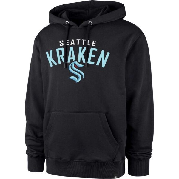 47 47 NHL SEATTLE KRAKEN HELIX HOOD Klupska majica dugih rukava, crna, veličina