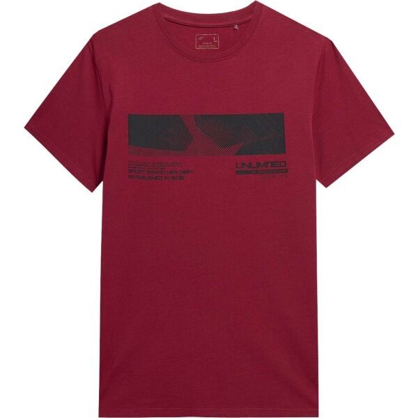 4F 4F MEN´S T-SHIRT Muška majica, crvena, veličina