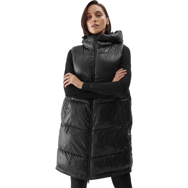 4F 4F VEST W Ženski prsluk, crna, veličina