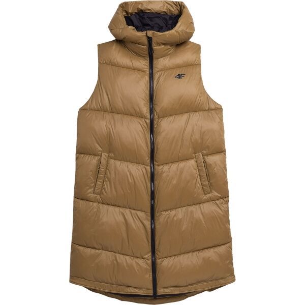 4F 4F VEST W Ženski prsluk, smeđa, veličina