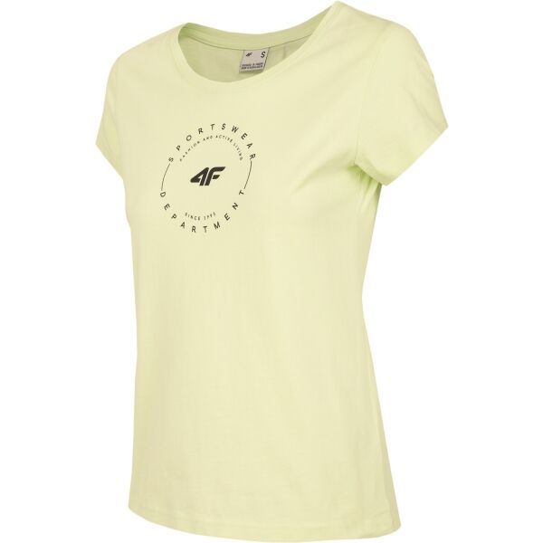 4F 4F WOMEN'S T-SHIRT Ženska majica, žuta, veličina