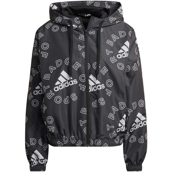 adidas adidas BLUV Q1 WB Ženska vjetrovka, crna, veličina