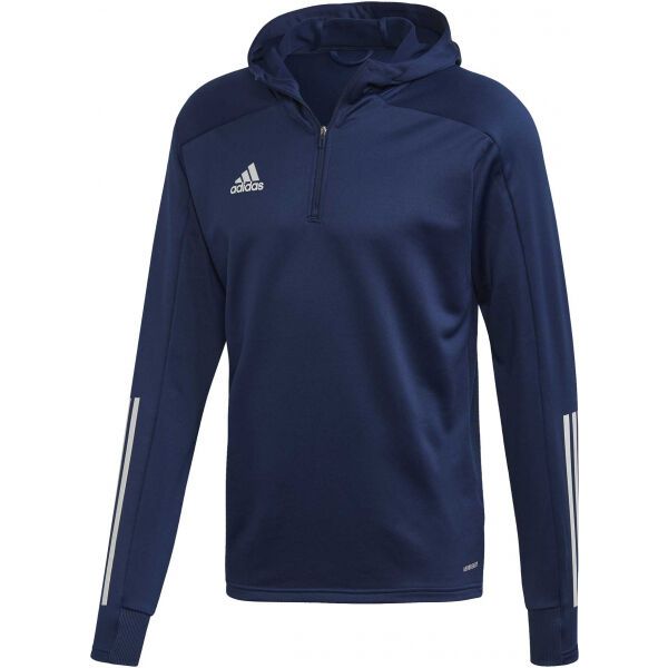 adidas adidas CON20 TK HOOD Muška nogometna majica, tamno plava, veličina
