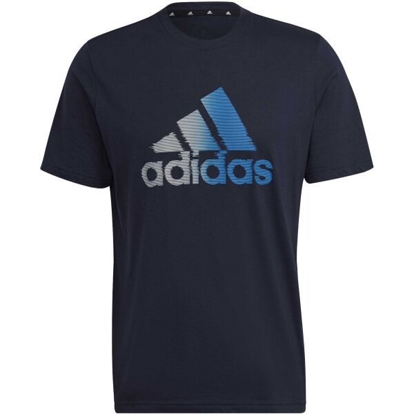 adidas adidas D2M LOGO TEE Muška sportska majica, crna, veličina