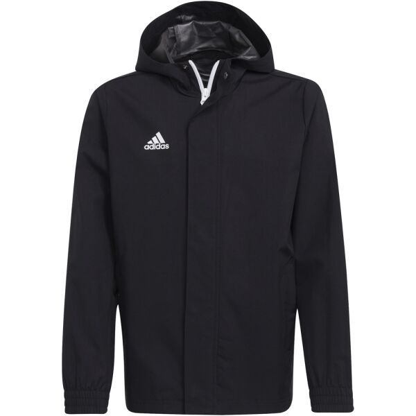 adidas adidas ENT22 AW JKTY Juniorska nogometna jakna, crna, veličina