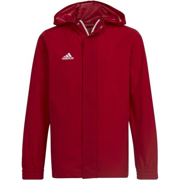 adidas adidas ENT22 AW JKTY Juniorska nogometna jakna, crvena, veličina