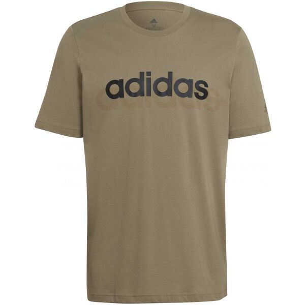 adidas adidas LIN SJ T Muška majica, khaki, veličina