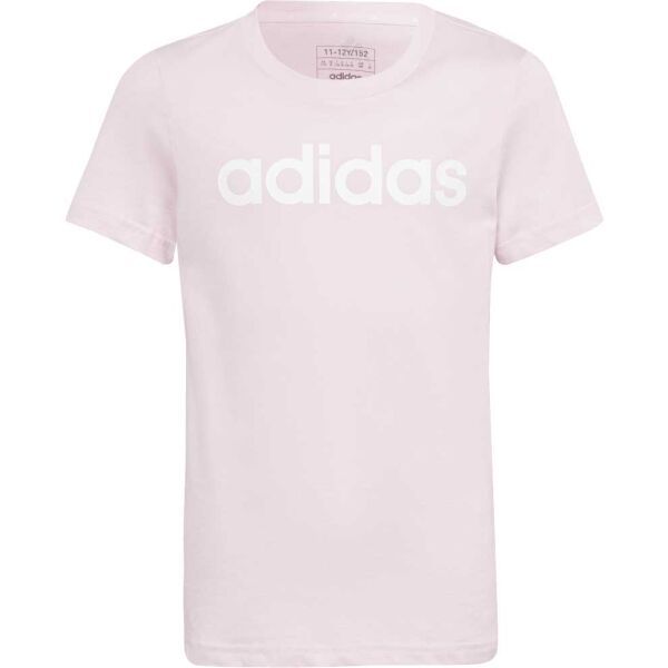 adidas adidas LIN T Majica za djevojčice, ružičasta, veličina