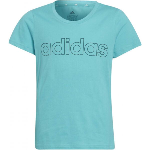 adidas adidas LIN T Majica za djevojčice, zelena, veličina