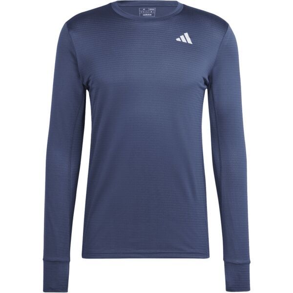adidas adidas OWN THE RUN LONG SLEEVE TEE Muška majica za trčanje, tamno plava, veličina