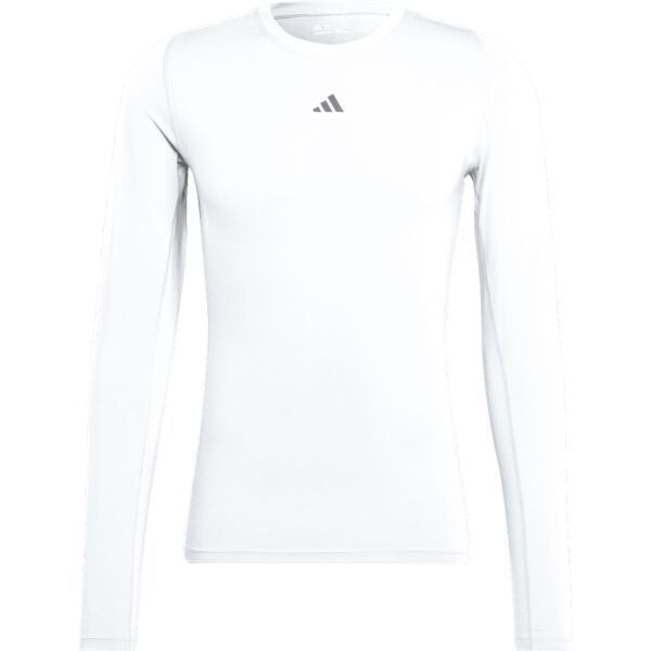 adidas adidas TECHFIT LONG SLEEVE TEE Muška majica, bijela, veličina