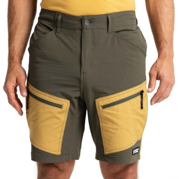 ADVENTER & FISHING ADVENTER & FISHING FUNCTIONAL OUTDOOR SHORTS SAND & KHAKI Muške impregnirane kratke hlače, smeđa, veličina