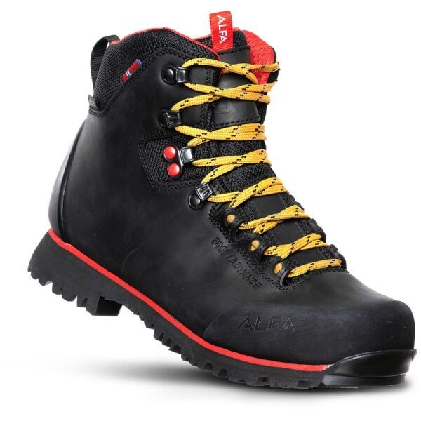 ALFA ALFA EGGI ADVANCE GTX W Ženska turistička obuća, crna, veličina