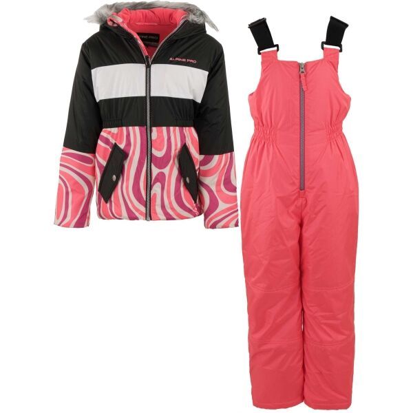 ALPINE PRO ALPINE PRO AVERO Dječji set za skijanje, ružičasta, veličina