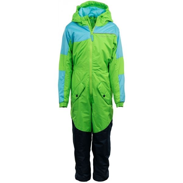 ALPINE PRO ALPINE PRO BASTO Dječji zimski kombinezon, svijetlo zelena, veličina