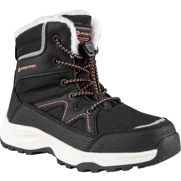 ALPINE PRO ALPINE PRO CANMORO Dječja zimska obuća, crna, veličina