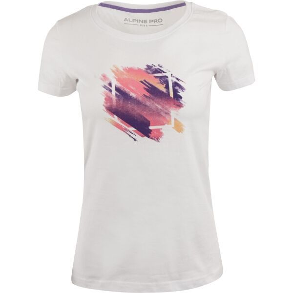 ALPINE PRO ALPINE PRO EFECTA Ženska majica, bijela, veličina