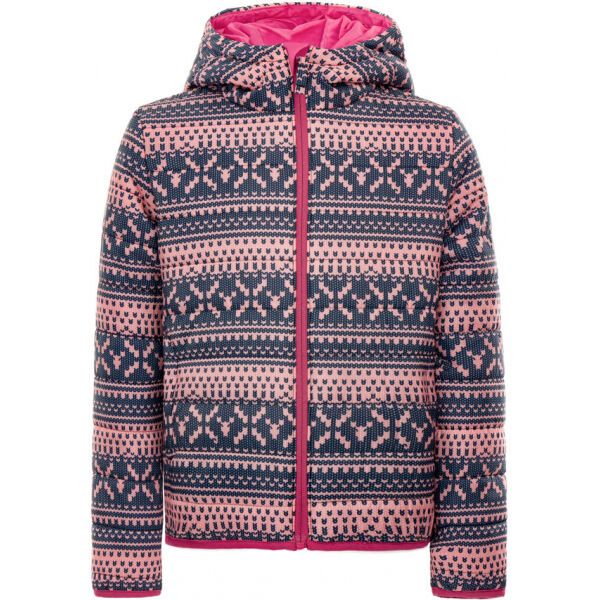 ALPINE PRO ALPINE PRO ELSHO Jakna za djevojčice, ružičasta, veličina