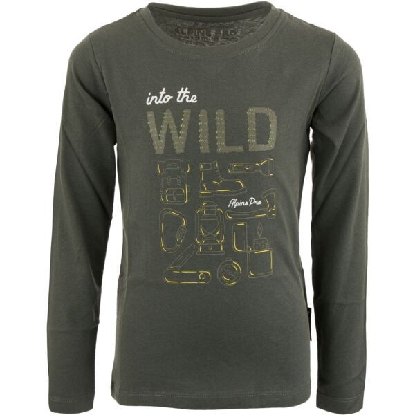 ALPINE PRO ALPINE PRO GROMO Dječja majica, tamno siva, veličina