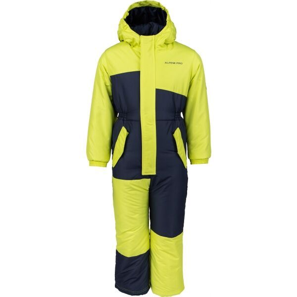 ALPINE PRO ALPINE PRO HILLEVO Dječji kombinezon, žuta, veličina