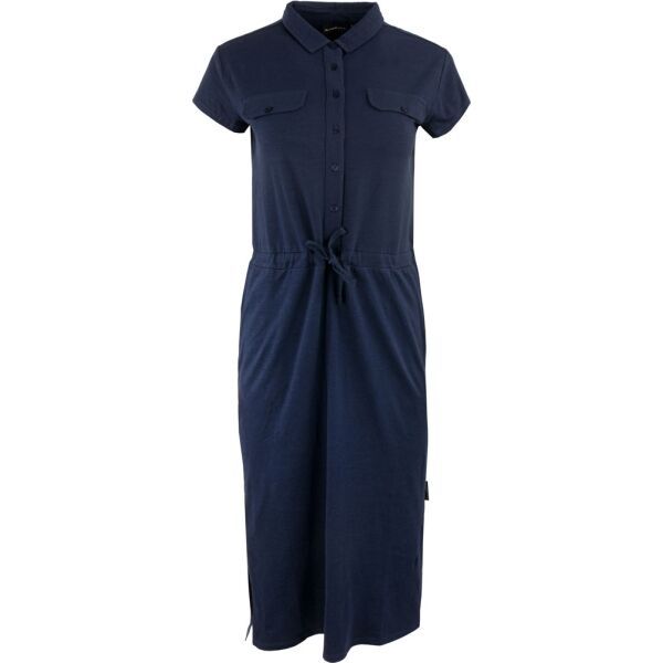 ALPINE PRO ALPINE PRO PLEQA Ženska duga haljina, tamno plava, veličina