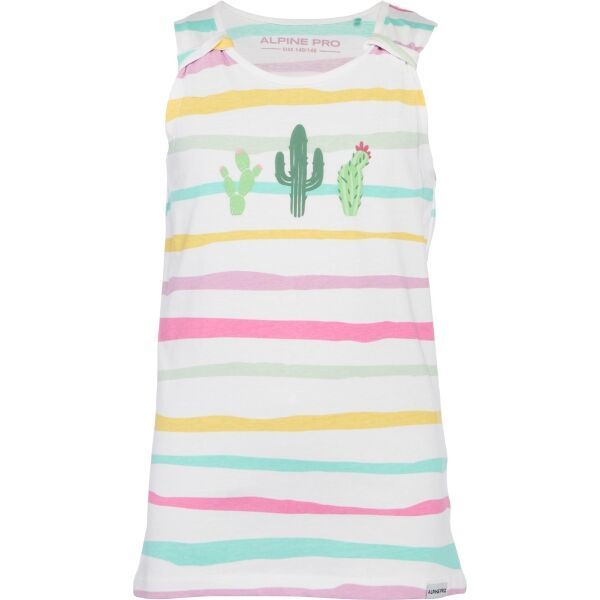 ALPINE PRO ALPINE PRO PLUFO Majica bez rukava, bijela, veličina